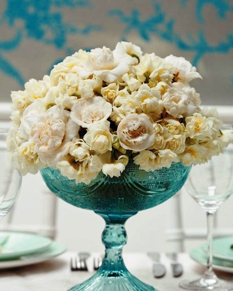 Vaso de flores brancas