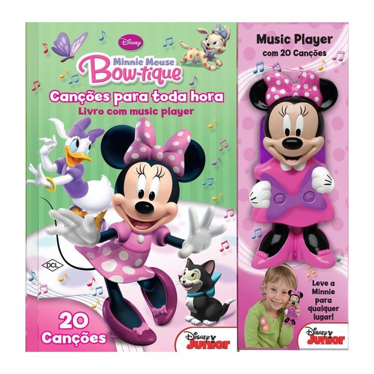 Livro Disney - Minnie Canções Para Toda Hora