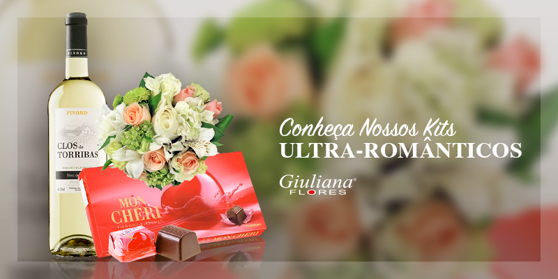 Flores Chocolates e Bebidas: conheça os kits ultra-românticos da Giuliana Flores