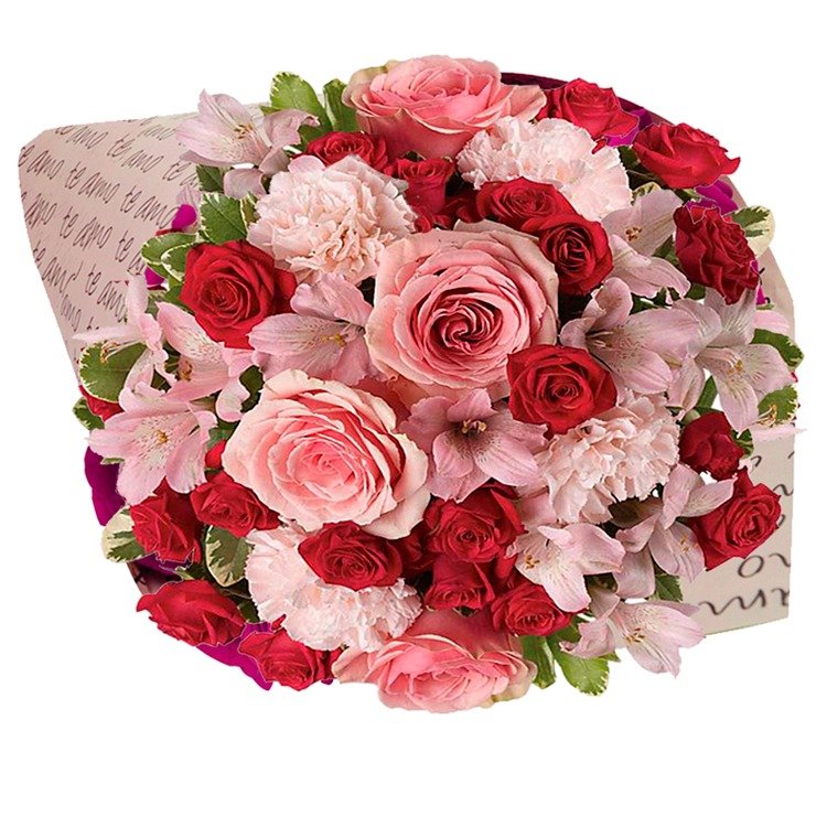 Presentes para mulher - mix de rosas
