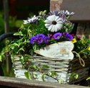 Saiba escolher a cesta de flores ideal para cada ocasião