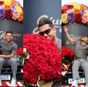 Lucas Guimarães Recebe Cachepô Gigante de Flores: Surpresa Encanta nos Bastidores