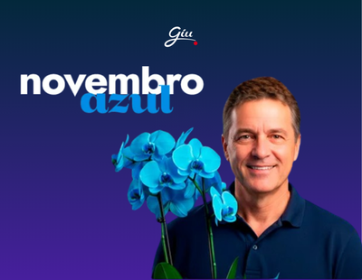 Novembro Azul: flores que dizem “Eu me importo” conscientizar, apoiar e florescer juntos