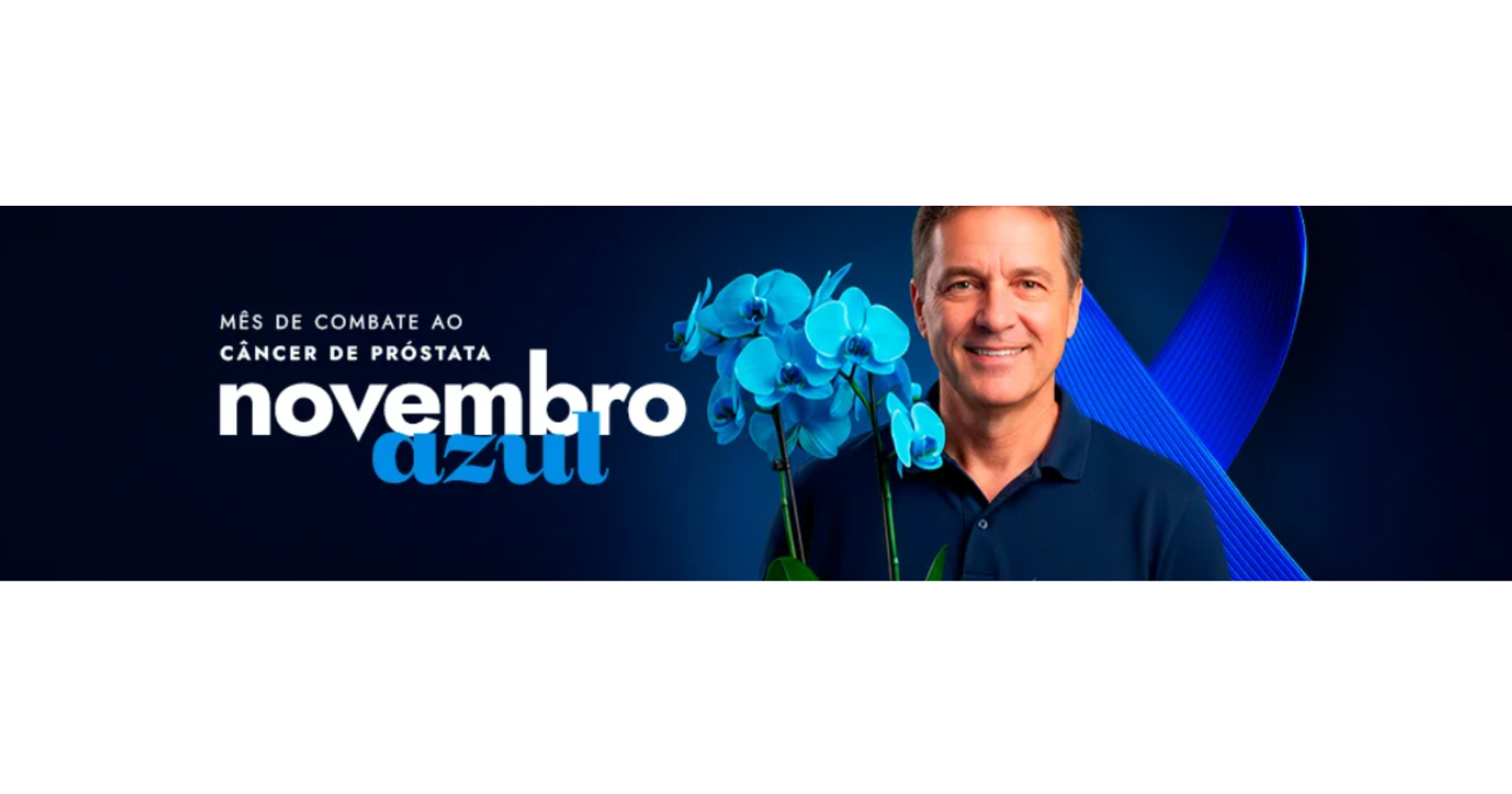 Novembro Azul: flores que dizem “Eu me importo” conscientizar, apoiar e florescer juntos