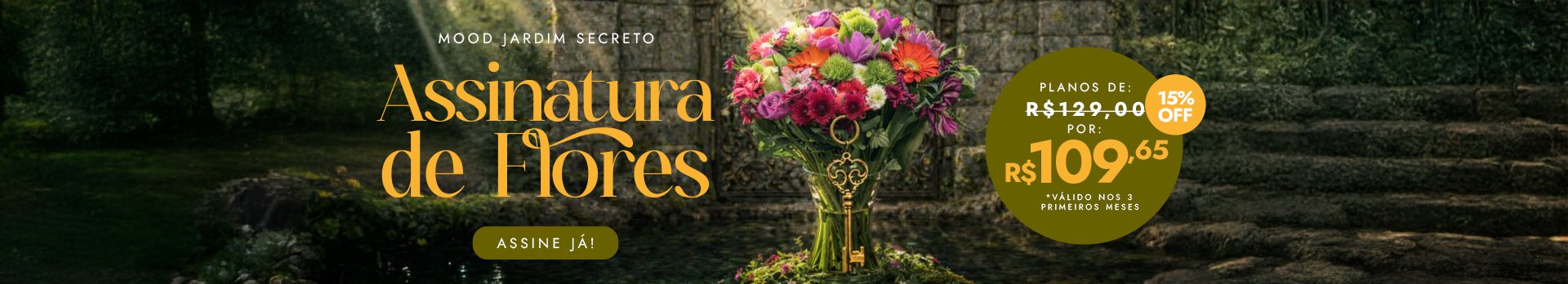 Jardim secreto: mood de Março do Clube da Giu